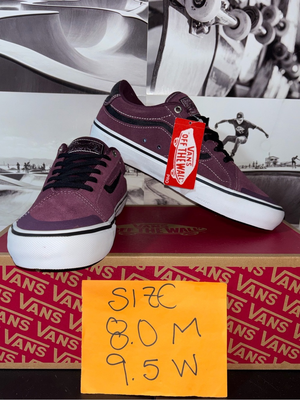 Vans TNT Advanced Prototype sz 8.0 Men’s 9.5 Woman